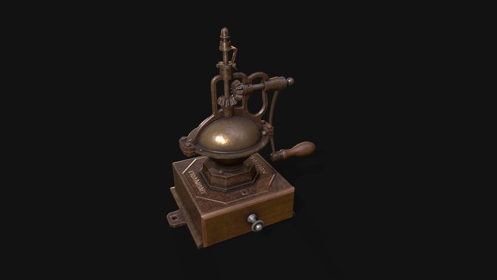 Coffee Grinder 3D Model