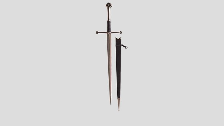 Aragorn's Sword 3D Model