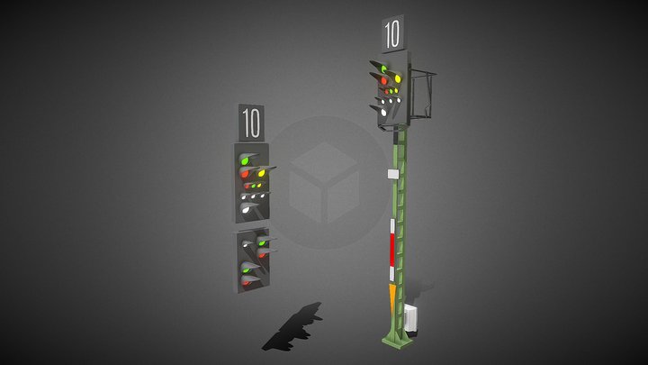 Railway-signals 3D models - Sketchfab