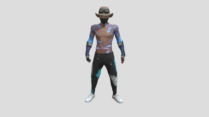 Freefire_unstoppable_3d_modelvfree 3D Model