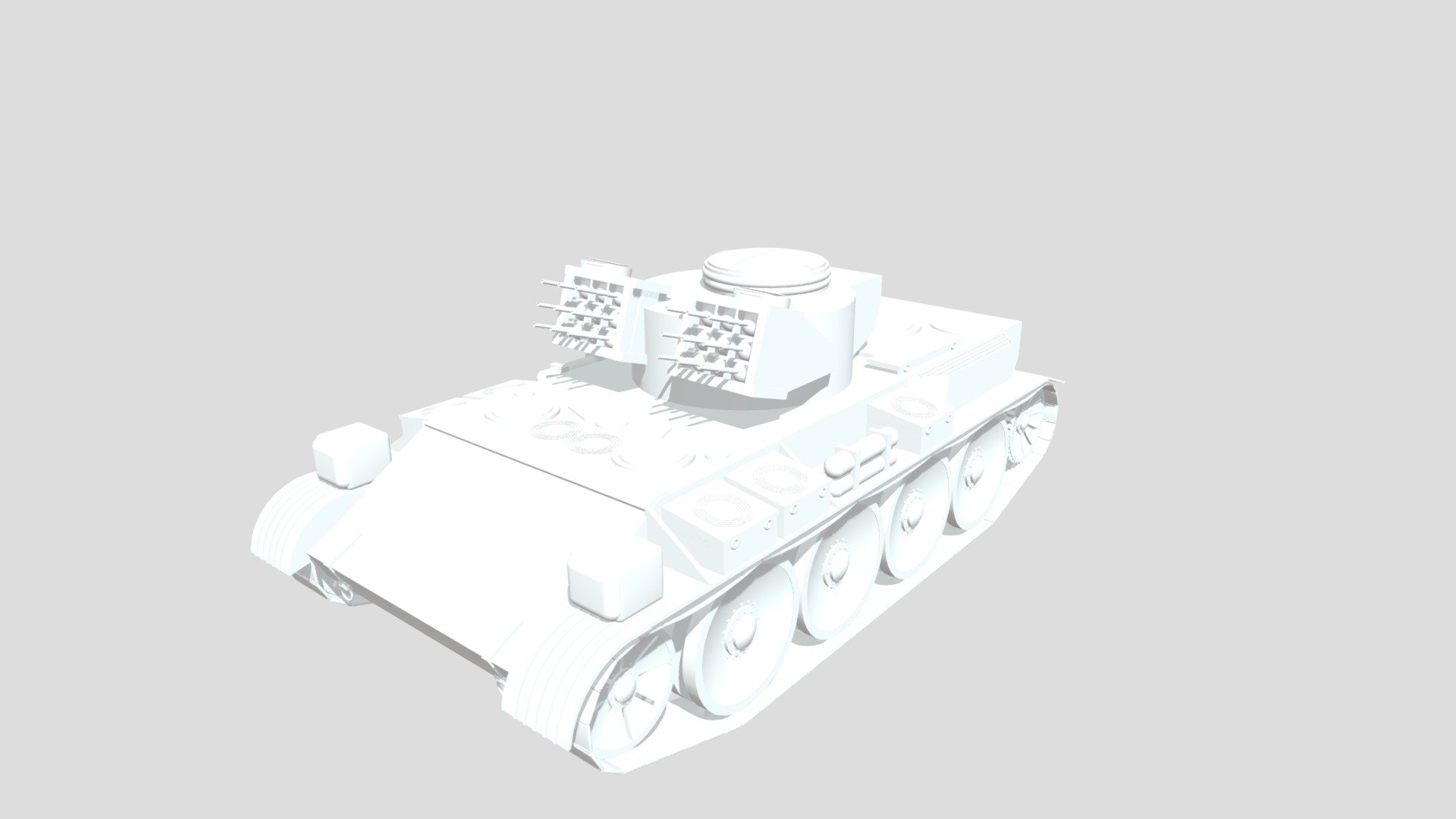 LT 60 Z (My tank destgn with 18 zenit guns)