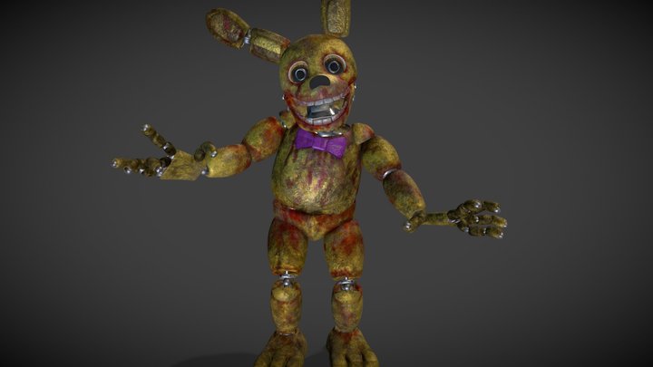 Glitch5970 - FNaF 1 3D props collection (Free)