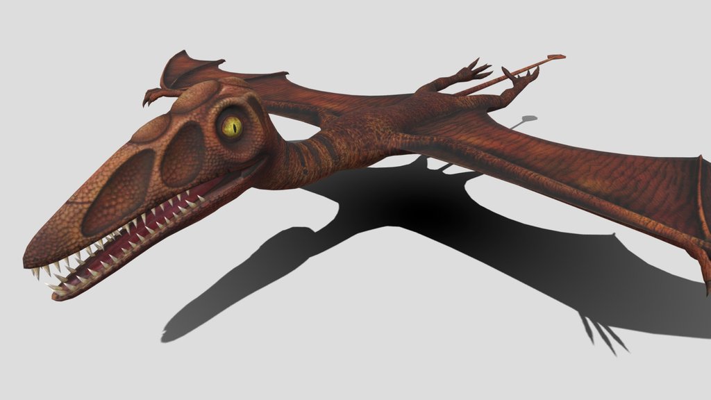 Jurassic Park Arcade 2015 Eudimorphodon