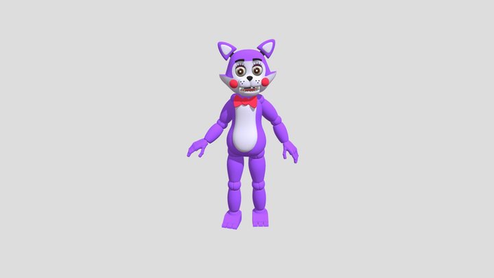 Cindy The Cat 3D Model