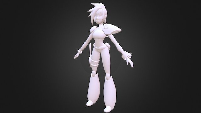 Kara WIP 3D Model