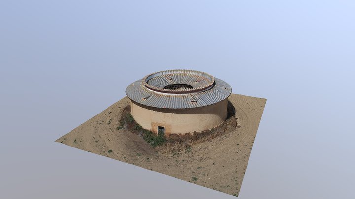 Palomar circular en Tierra de Campos 3D Model