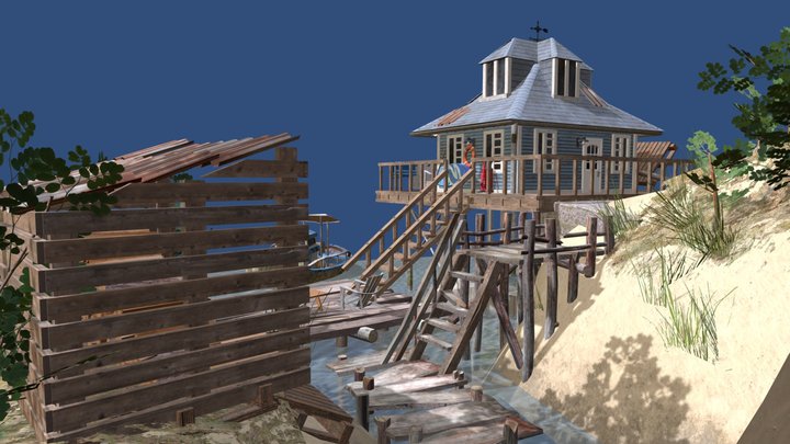 DAE - By the ocean 3D Model
