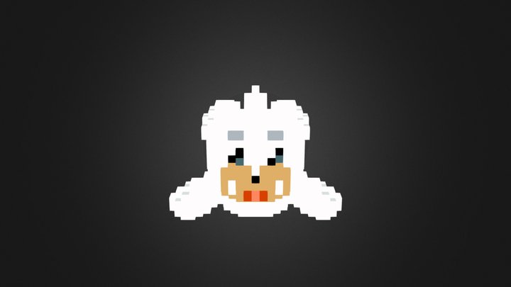 0086 Seel - Voxel Art 3D Model