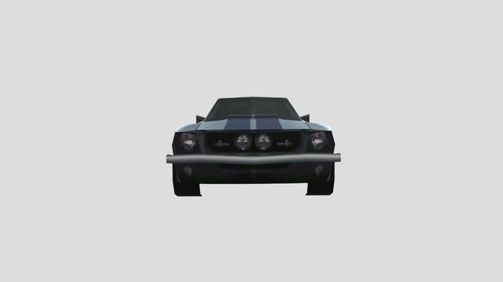 1967 Shelby GT500 – Kostenloses 3D-Modell STL