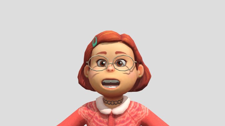 PC Computer - Disney Magic Kingdoms - Meilin Mei 3D Model
