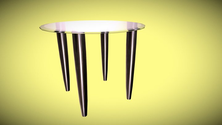 Desk 3D Model