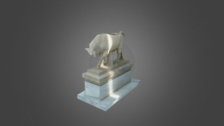 Bull of Dionysios of Kollytos Kerameikos 3D Model