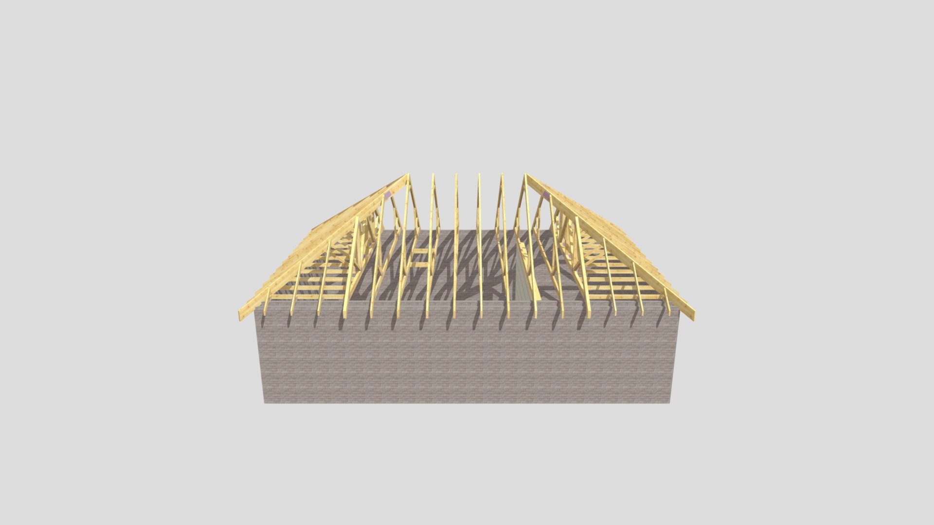 L Dooley Garage Storage Roof