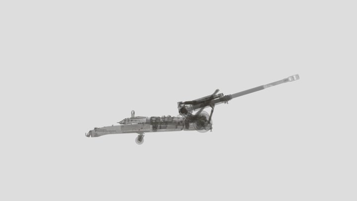 M198 howitzer – Modello 3D gratuito STL