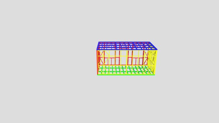 6x3 Office 3D Model