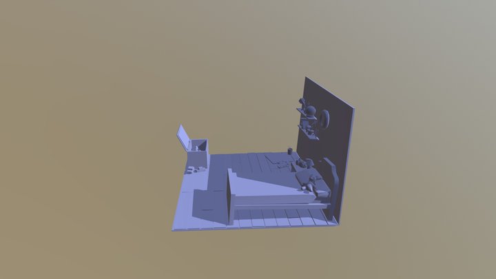 Child's Room 3D Model