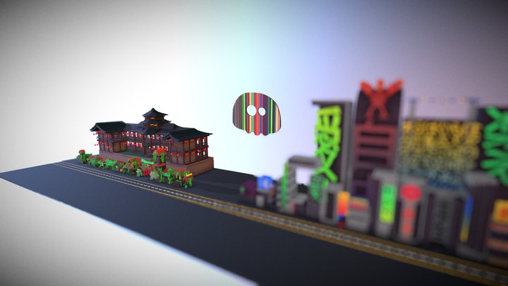 settlements on tubo 257 3D Model