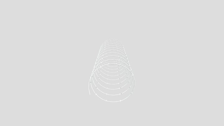 Barbed Wire 3D Model