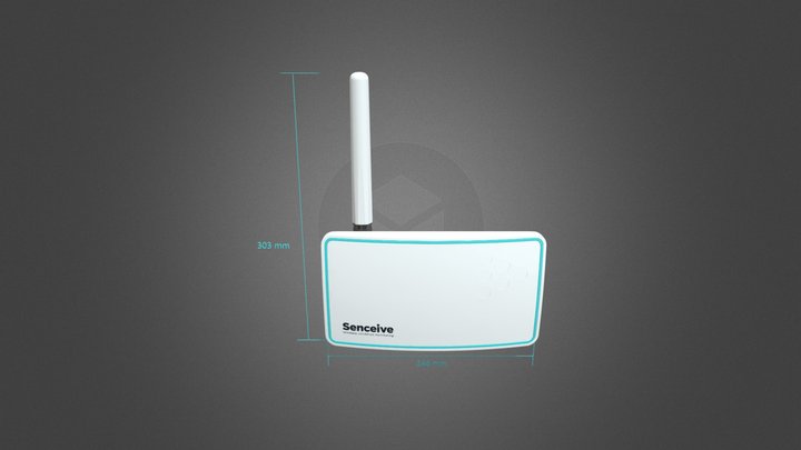 Digital Interface Node - GeoWan 3D Model