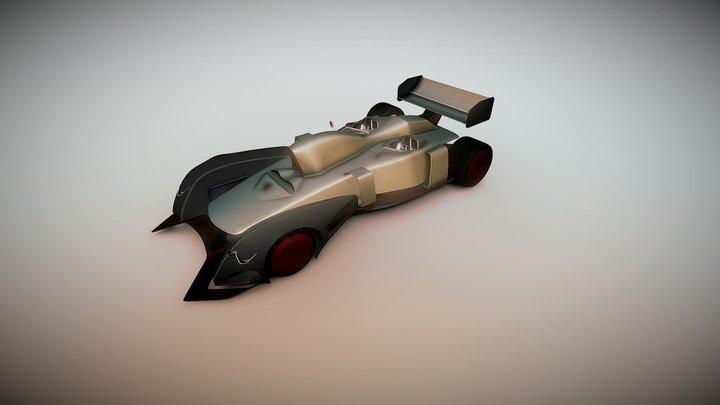 Wakgood Formula 1 Car 3D Model