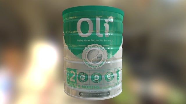 Oli Tin 3 3D Model