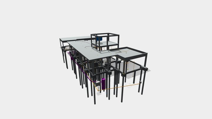 Residencia 021 - Compatibilização de Disciplinas 3D Model