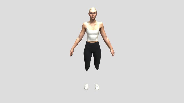 Full body 3D Scan - Jolie Hernqvisy 3D Model