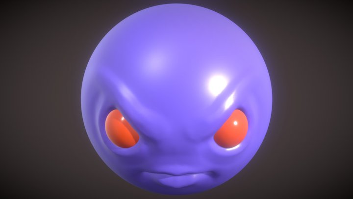 Sphere Enemy 3D Model