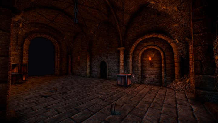Modular Environment (Low Poly) 3D Model
