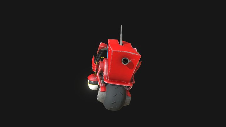 Car Robot 3D Model