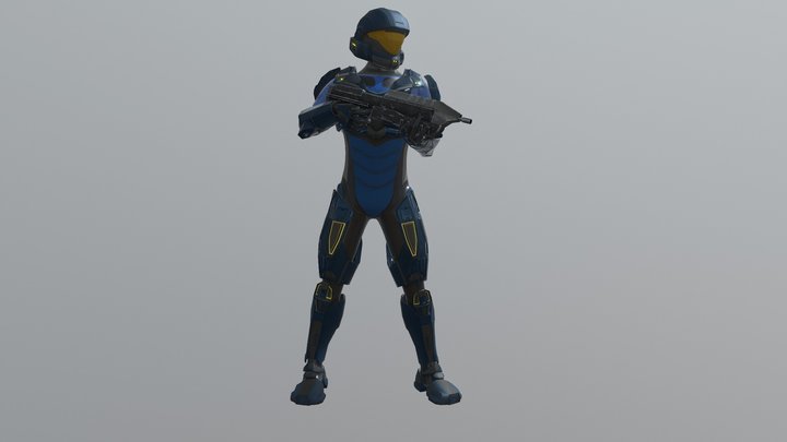 Halo suit 3D Model