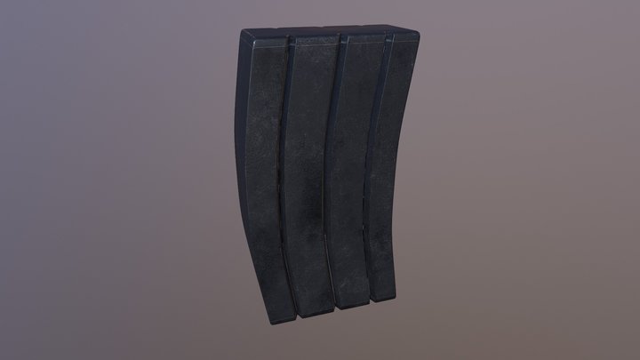 Weapon Clip 3D Model