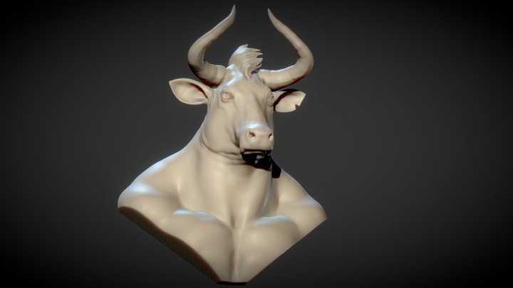 Bull Biceps 3D Model
