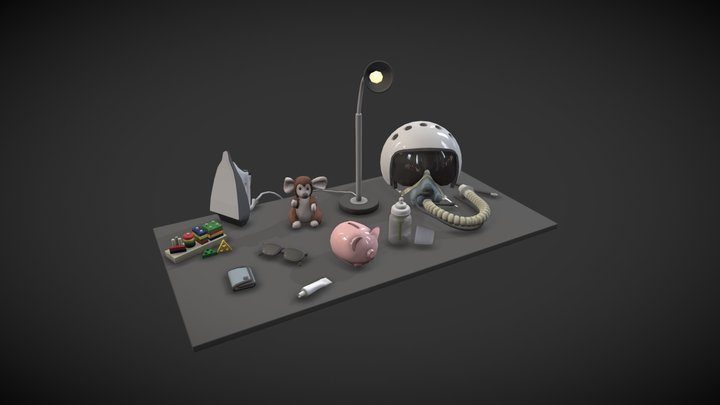 Stuff 3D Model