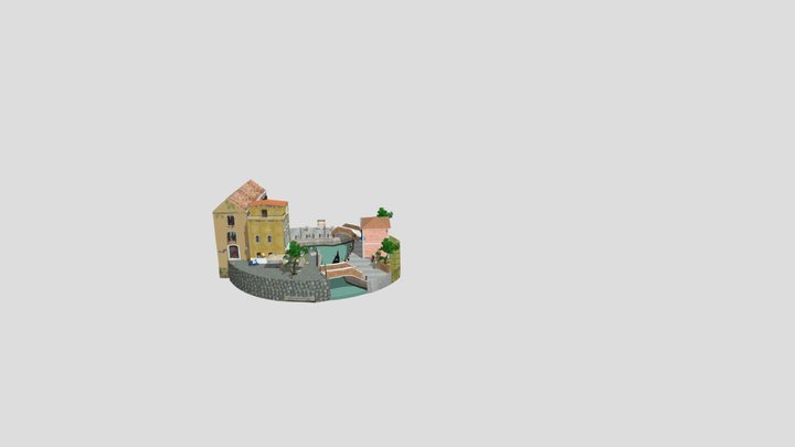 1DAE20_Verhelle_Luka_Cityscene 3D Model