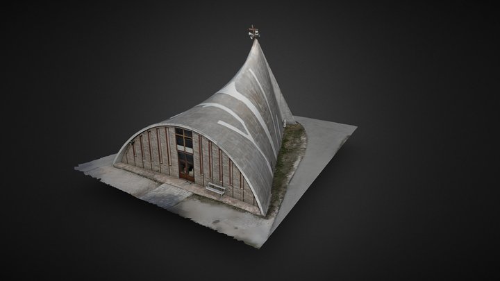 Church of the Assumption of Mary, Podgora (CRO) 3D Model