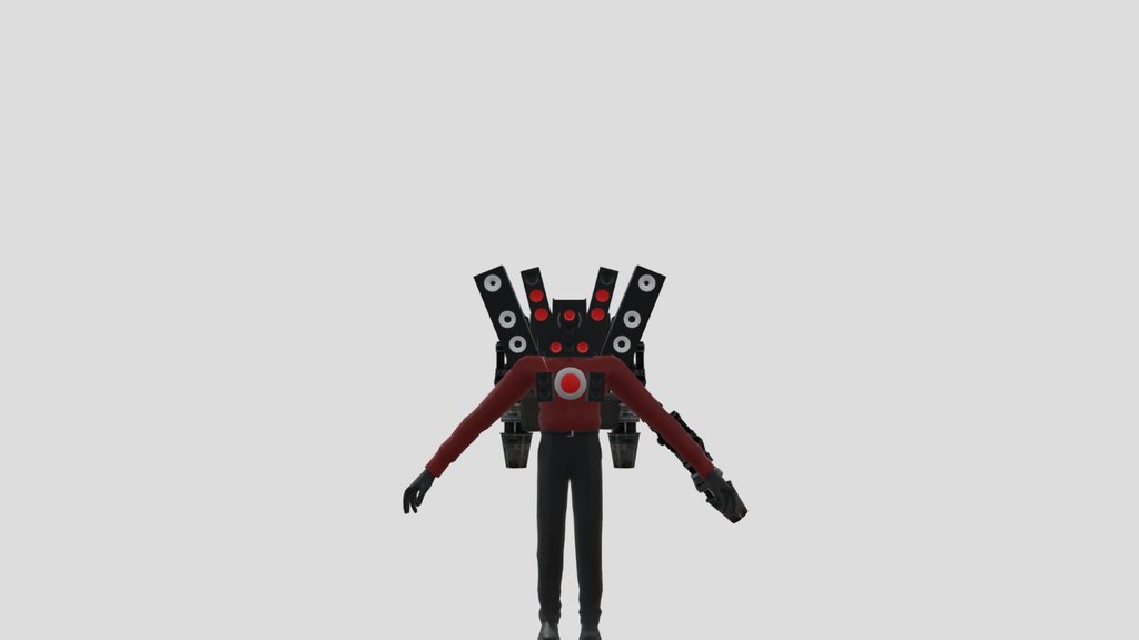 Titan Speakerman From Skibi Verse