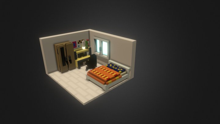 Chambre / Bedroom 3D Model