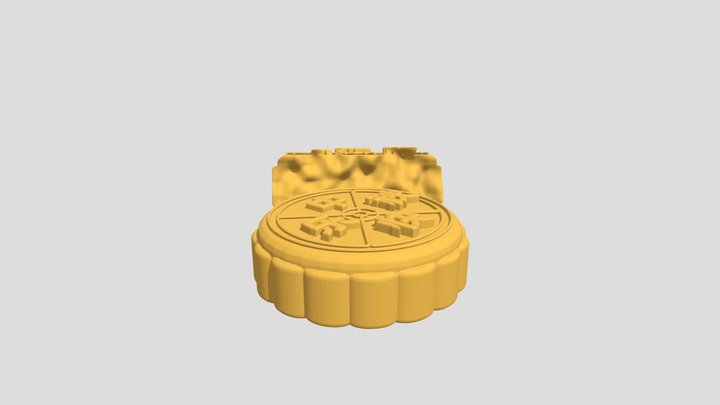 Mooncake 3D Model