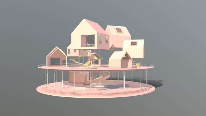 Banyan House|榕树 3D Model