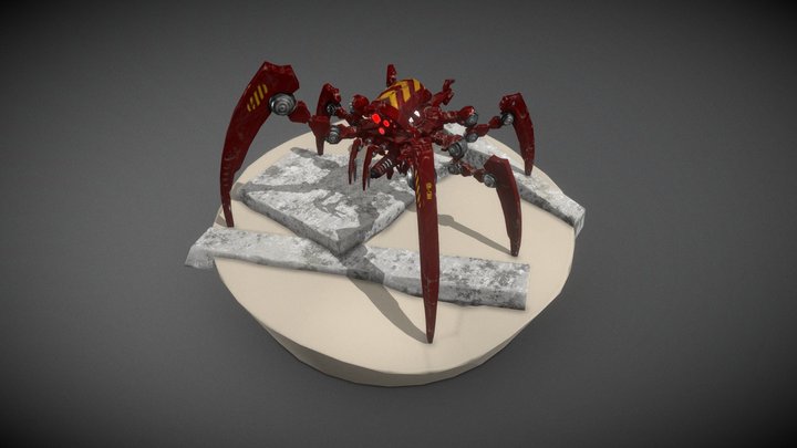 spider_droid 3D Model