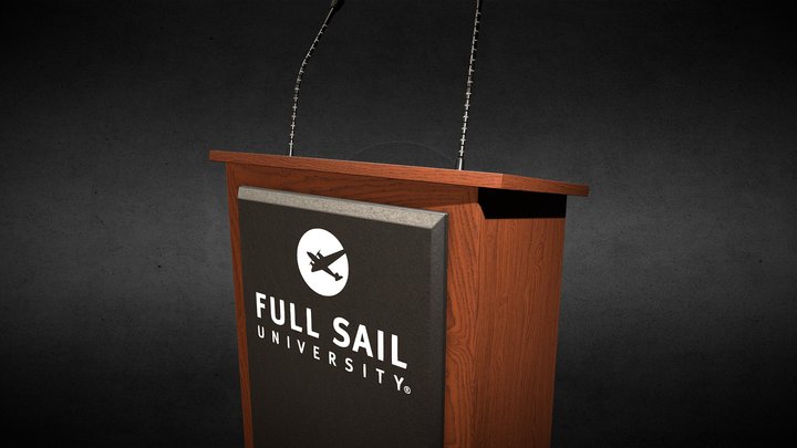 Podium 3D Model