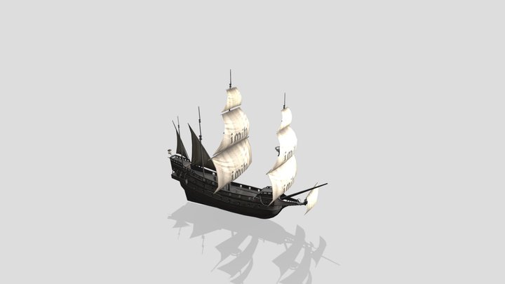 Ship2 3D Model