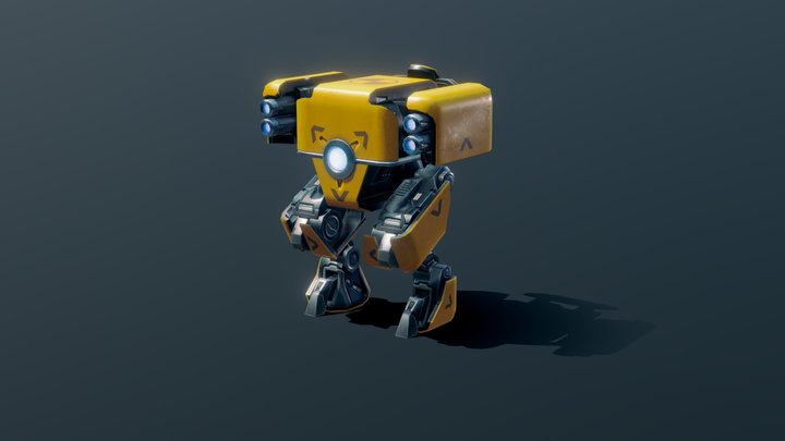 Droll Robot17 3D Model