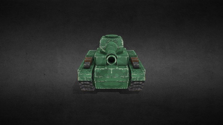 mobile tank 3D Model