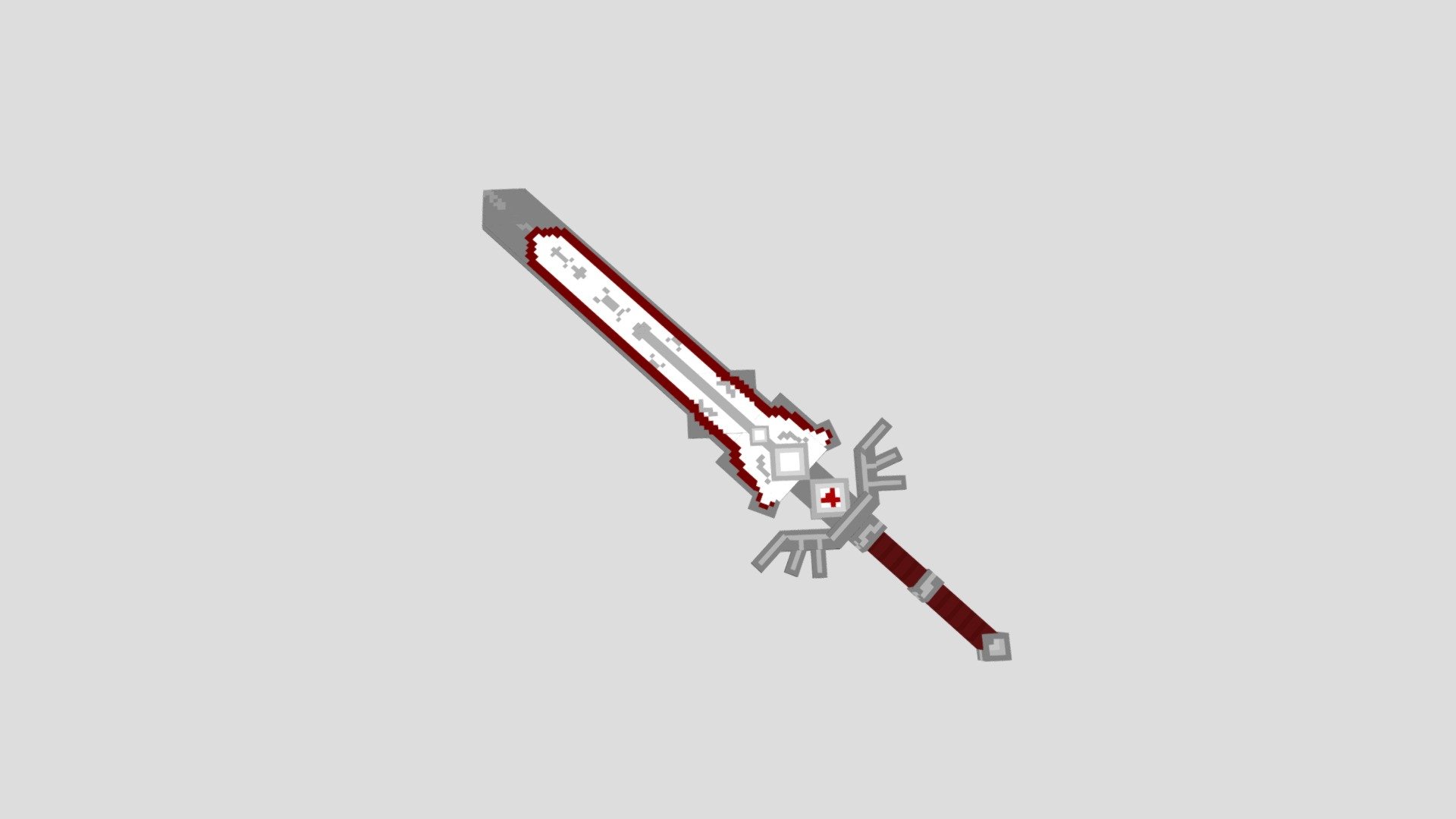 Royal Guard Claymore lowpoly 3D model by FeloxXD [fee8e79] Sketchfab