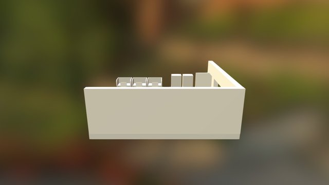 Internet Cafe Sim 3D Model