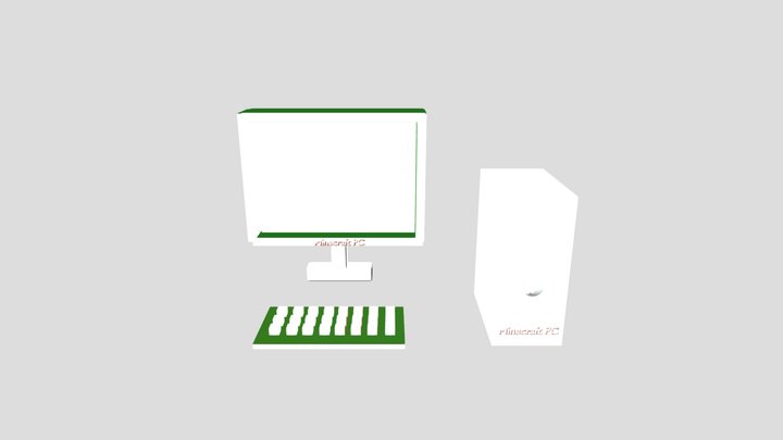 Minecraft PC 3D Model