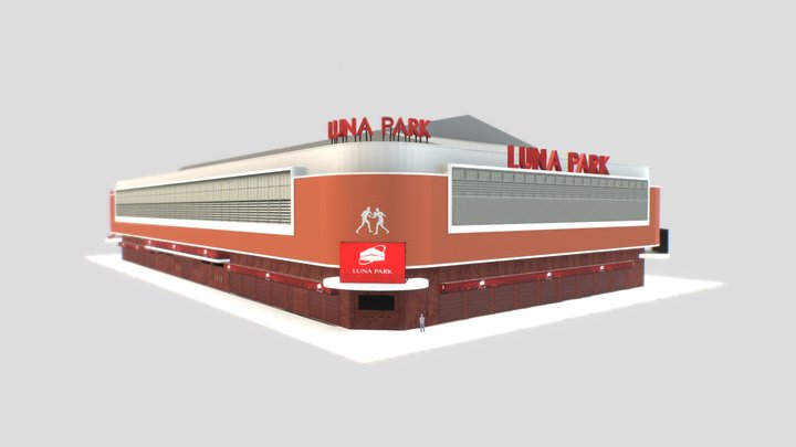 Estadio Luna Park (Buenos Aires, Argentina) 3D Model