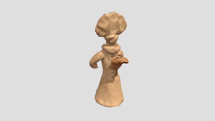 Siurell Mallorquín Femenino 3D Model